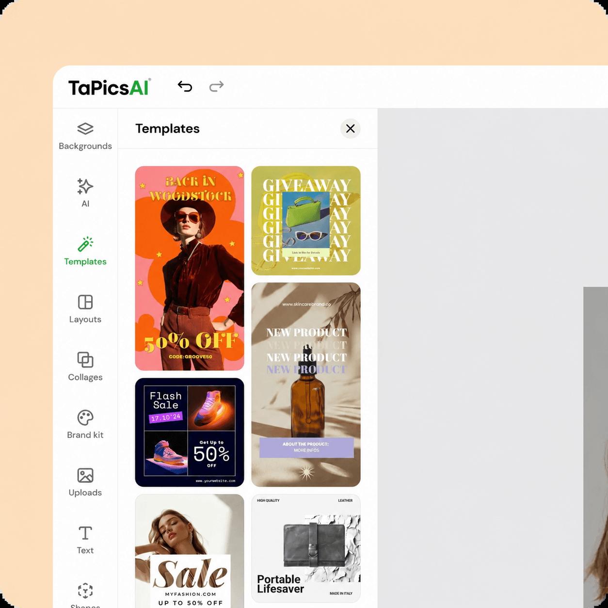 Crea diseños cautivadores desde tus fotos