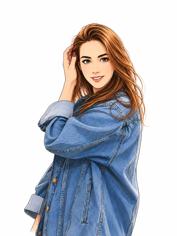 Manga White Background