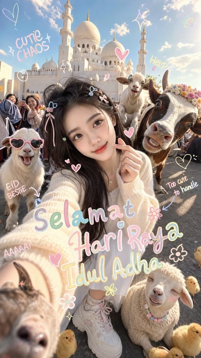 Eid Cute-Chaos Selfie