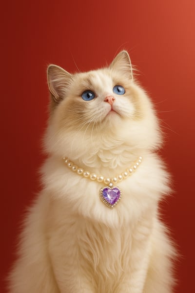 Cute Pet Jewel Heart