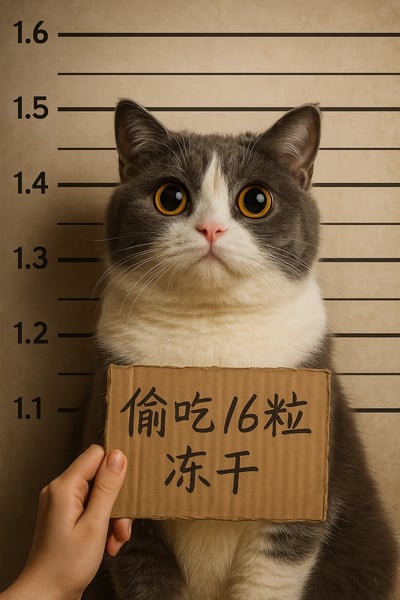 Cute Pet Mugshot
