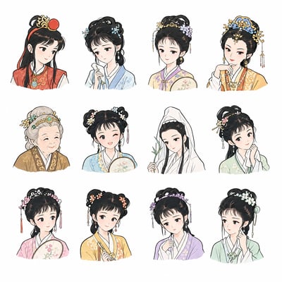 Soft-Line Profile Sticker