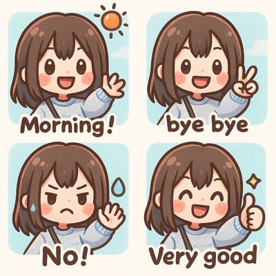 Chibi Emoji Stickers