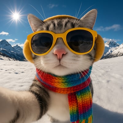 Snow Mountain-Fisheye