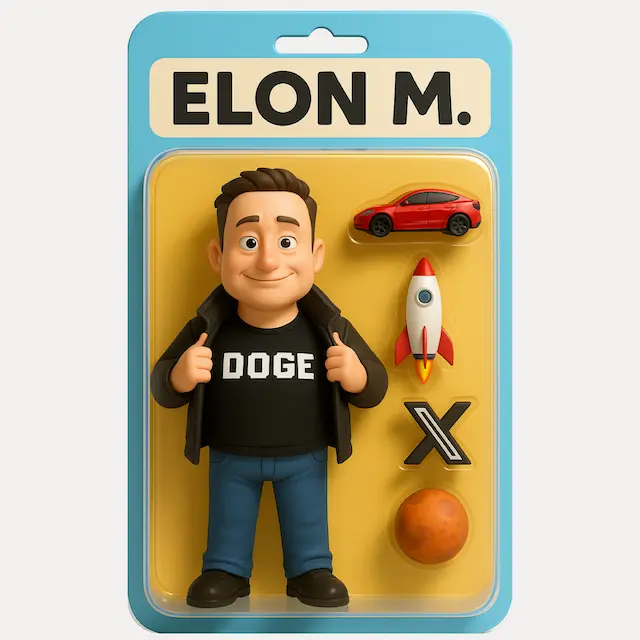 Action Figure Blister Pack